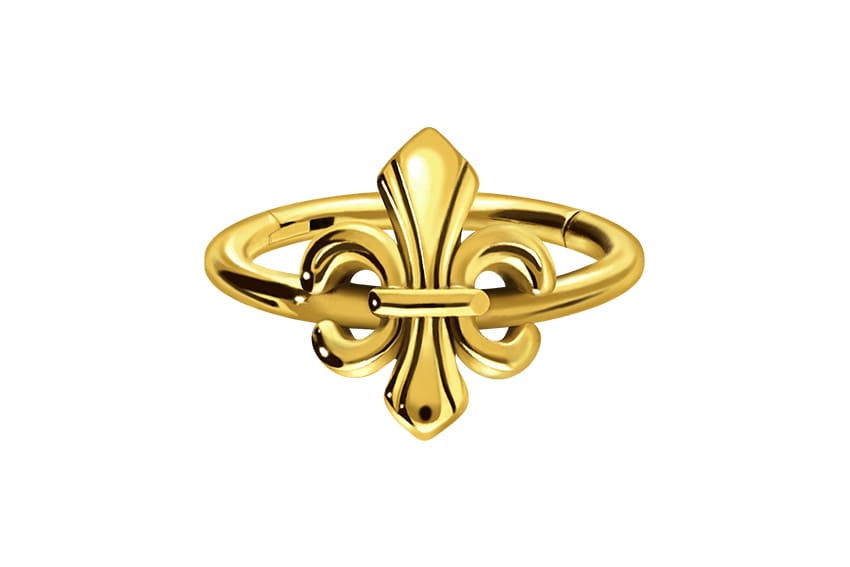 Chirurgenstahl Segmentring Clicker Piercing LILIE